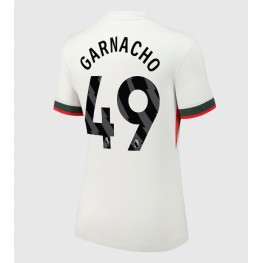 Chelsea Alejandro Garnacho #49 Uit tenue Dames 2025-26 Korte Mouw